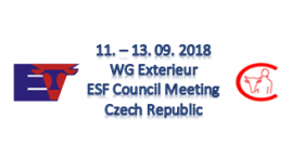 ESF Council Meeting, WG Exterieur - Czech Republic 2018